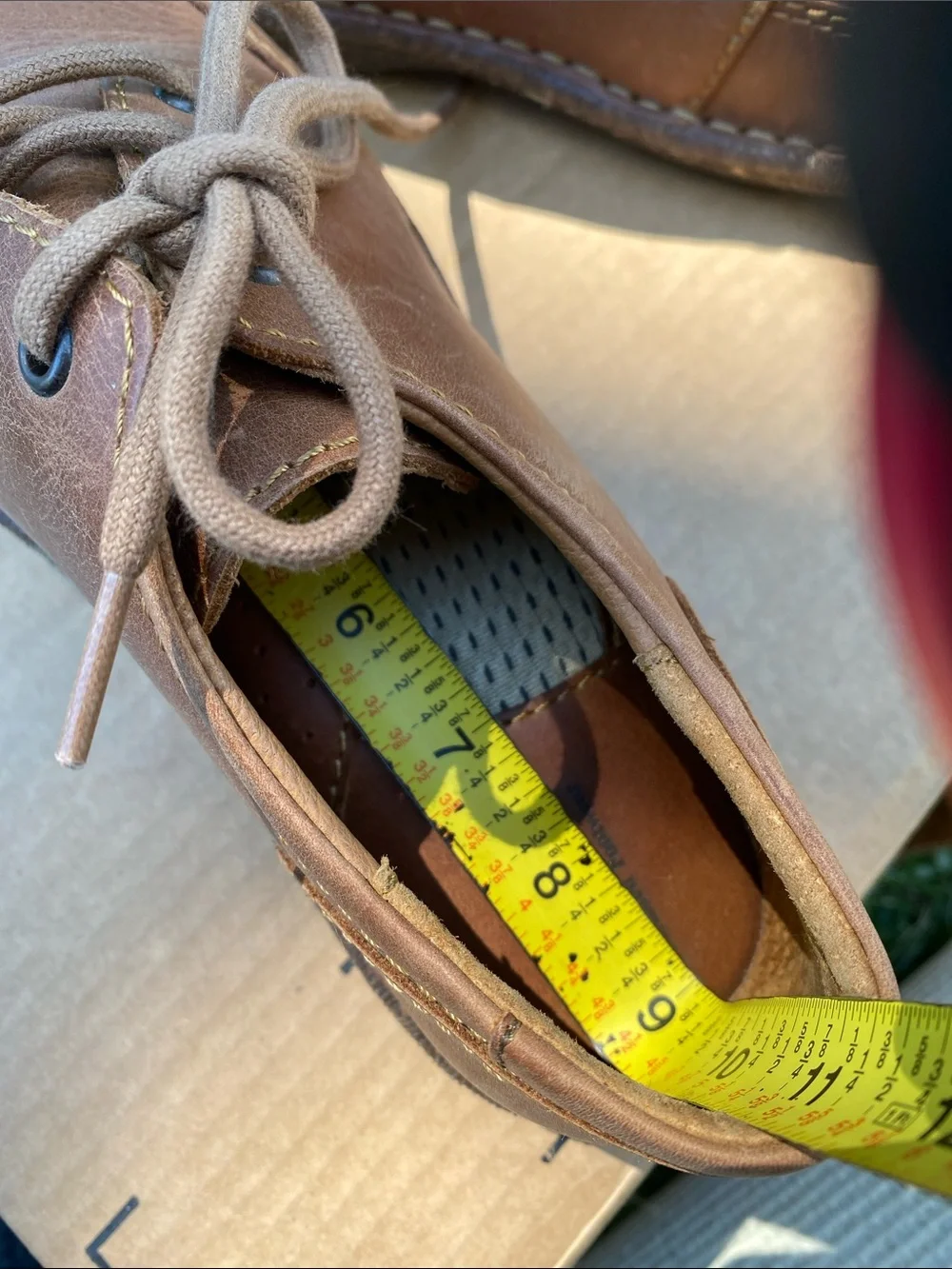 Born Brown Size 6 Leather Oxfords with Handcrafted Stitching Career Office
